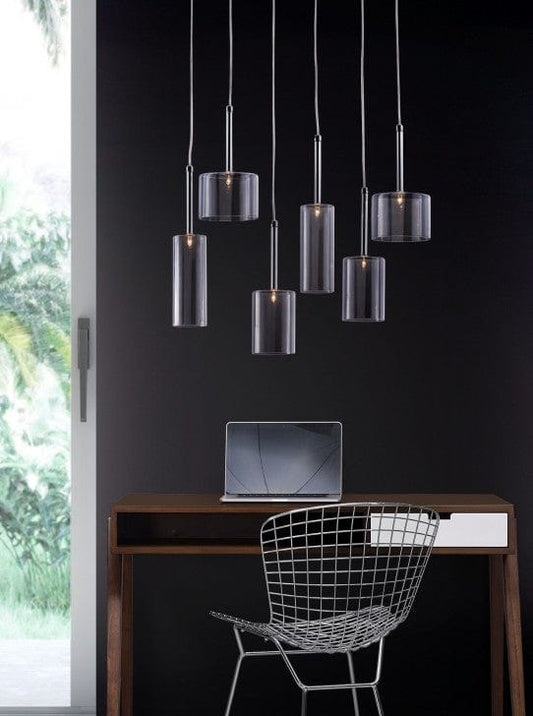 Multi Tier Drop Glass Ceiling Lamp - CIR Designs